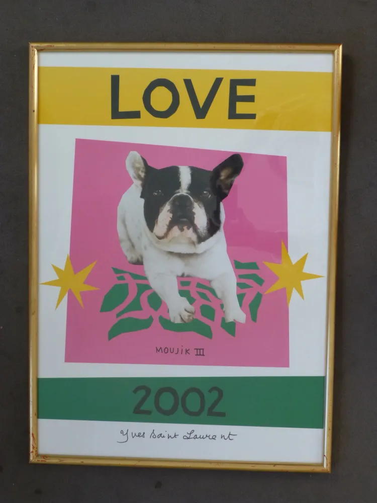 Manifesti Saint Laurent - Love 2002