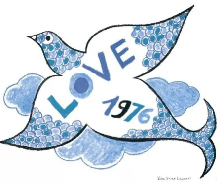 Non Tecnico Saint Laurent - YVES SAINT LAURENT LOVE 1976