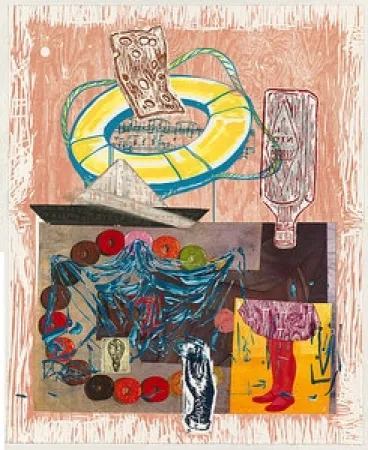 Litografia Salle - Up and down