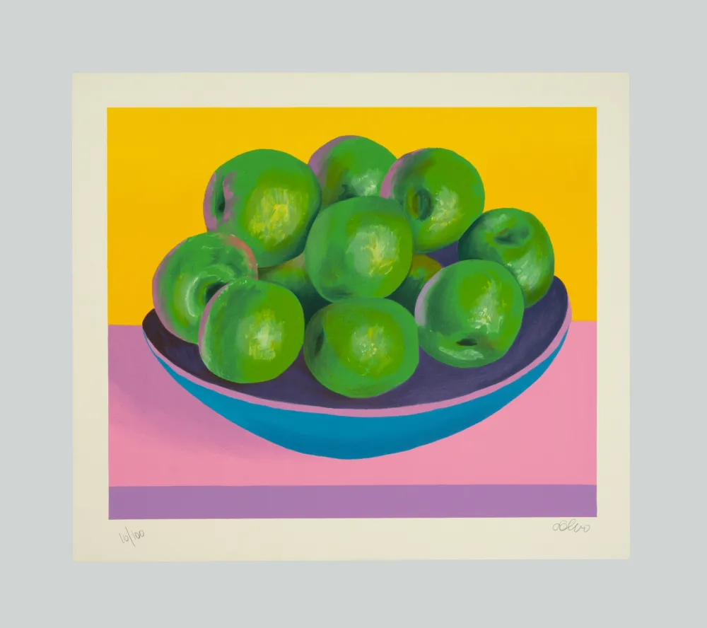 Litografia Salvo - Composizione