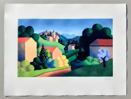 Acquatinta Salvo - Primavera