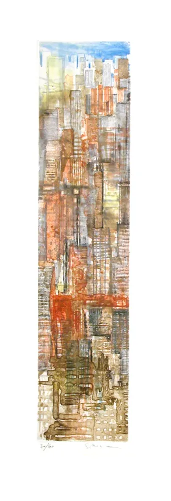 Acquaforte E Acquatinta Salzmann - New York Midtown