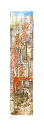 Acquaforte E Acquatinta Salzmann - New York Midtown