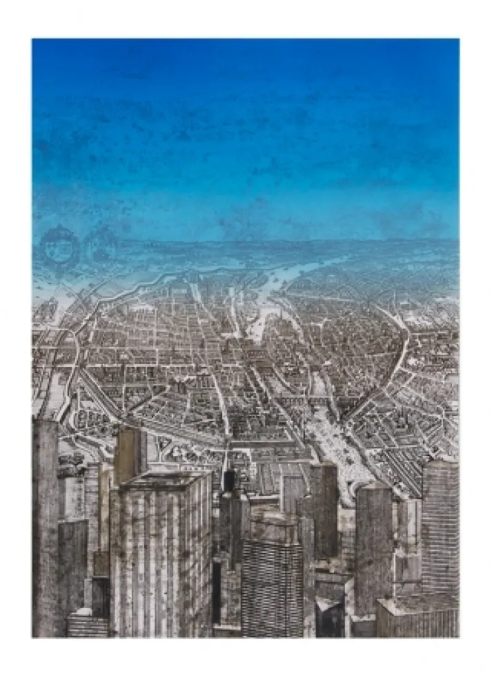 Acquaforte E Acquatinta Salzmann - Paris de la Défense