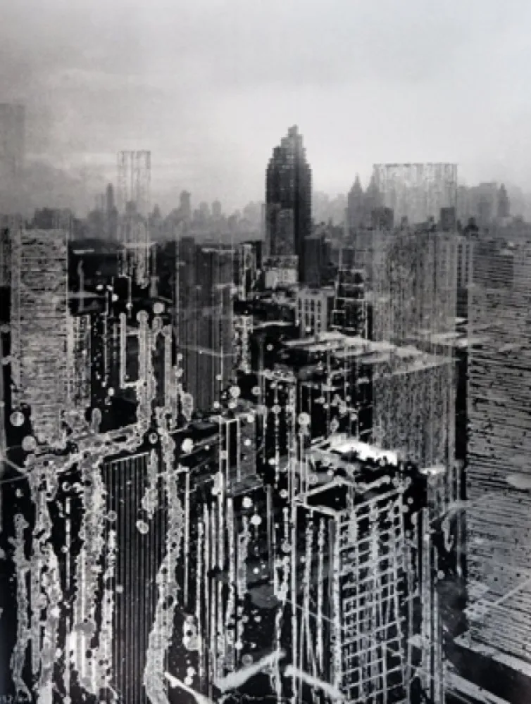 Incisione Salzmann - SILVER BUILDING