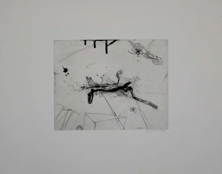 Acquaforte E Acquatinta Sandig - Untitled