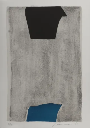 Litografia Santomaso - Abstract Composition, 1974 - Hand-signed