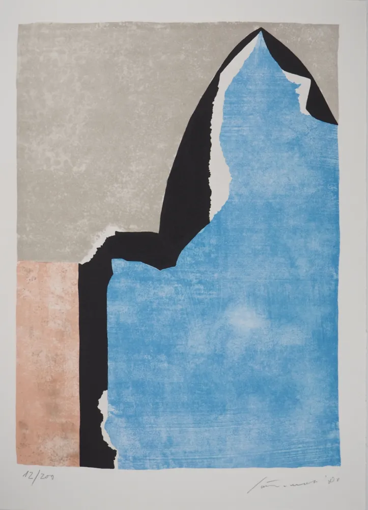 Litografia Santomaso - Composition