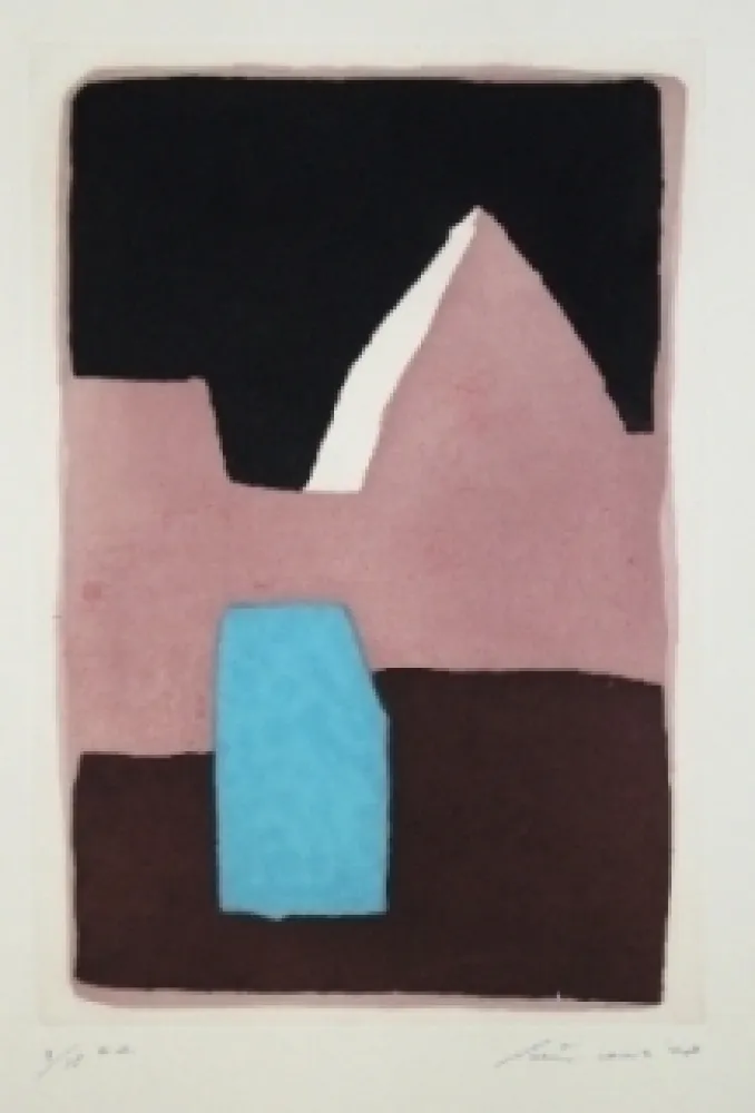 Litografia Santomaso - Composition 