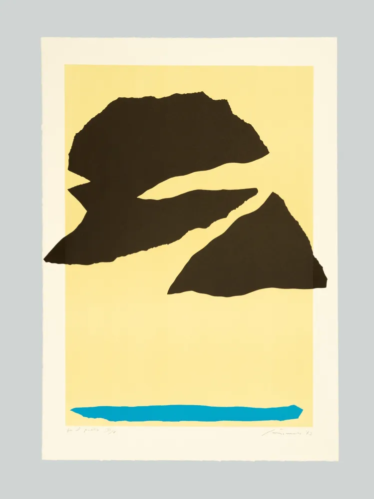 Litografia Santomaso - Composizione