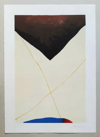 Litografia Santomaso - Composizione