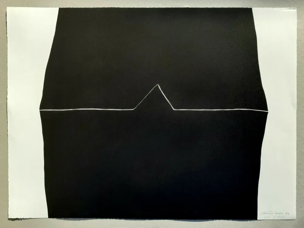 Litografia Santomaso - Composizione