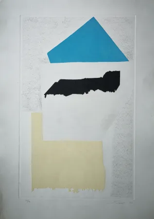 Acquaforte Santomaso - Composizione B