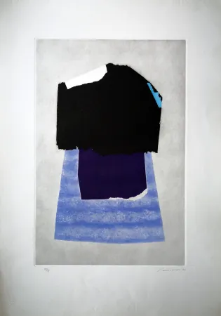 Acquaforte Santomaso - Composizione C