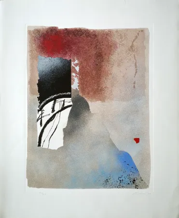 Acquaforte Santomaso - Composizione D