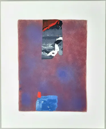 Incisione Santomaso - Composizione tav. 2