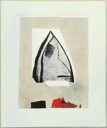 Incisione Santomaso - Composizione tav. 3