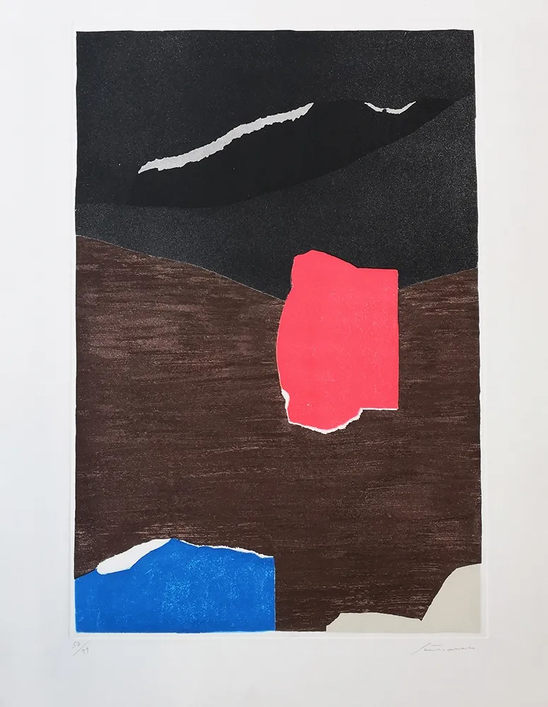 Acquaforte E Acquatinta Santomaso - Senza titolo 1