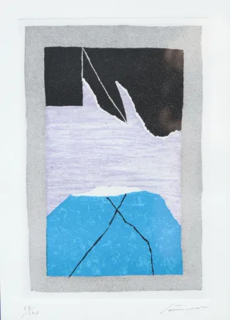 Acquatinta Santomaso - SENZA TITOLO