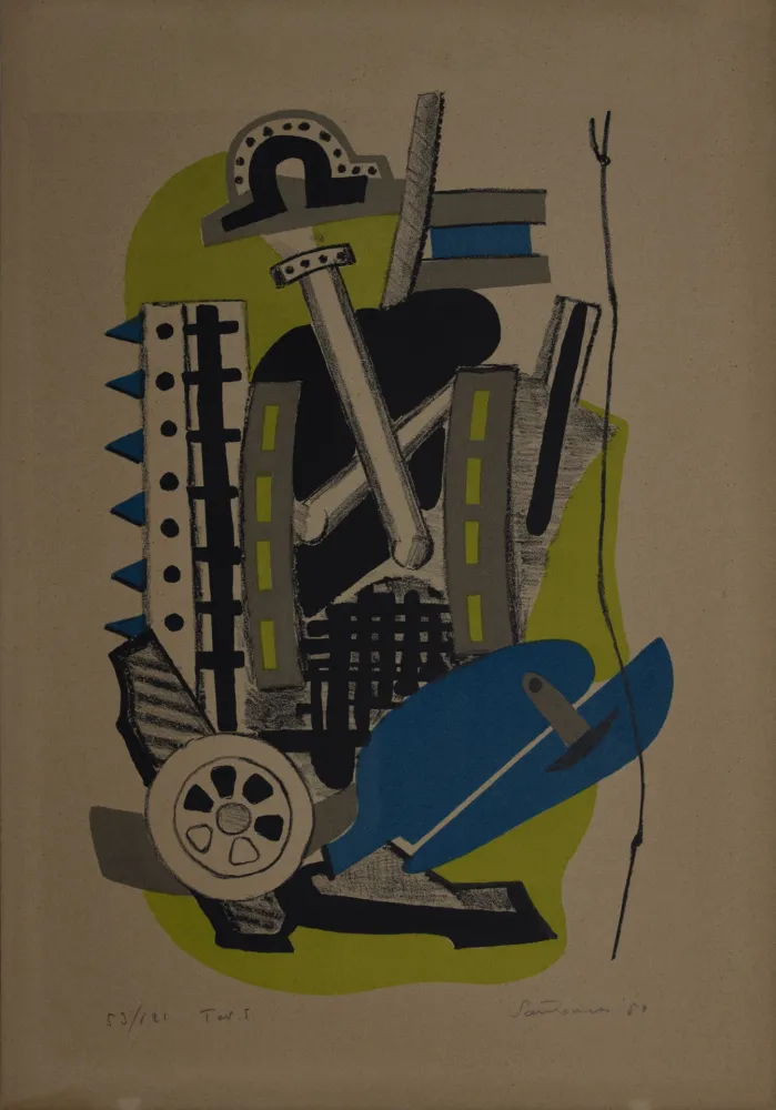 Litografia Santomaso - Tav. 5