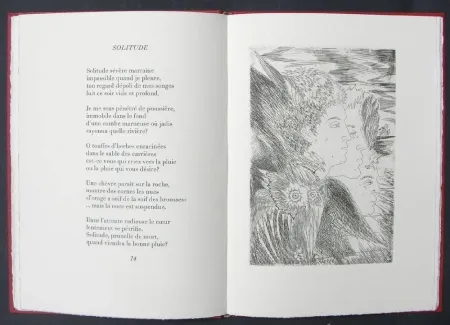 Libro Illustrato Sassu - Page blanche beau desert