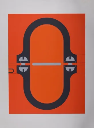 Serigrafia Sato - Composition Pop (Animals of the night), 1971