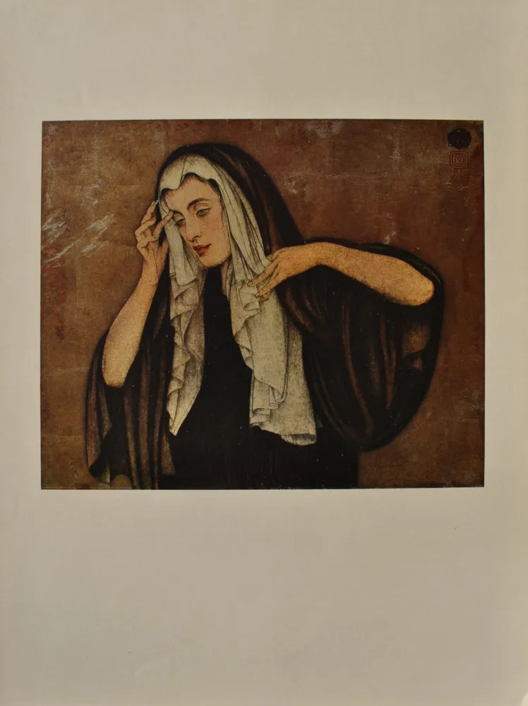 Incisione Sauer - La religieuse