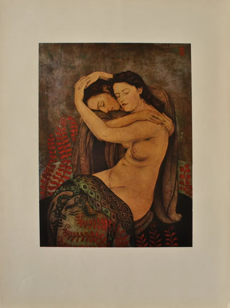 Incisione Sauer - La Tendresse