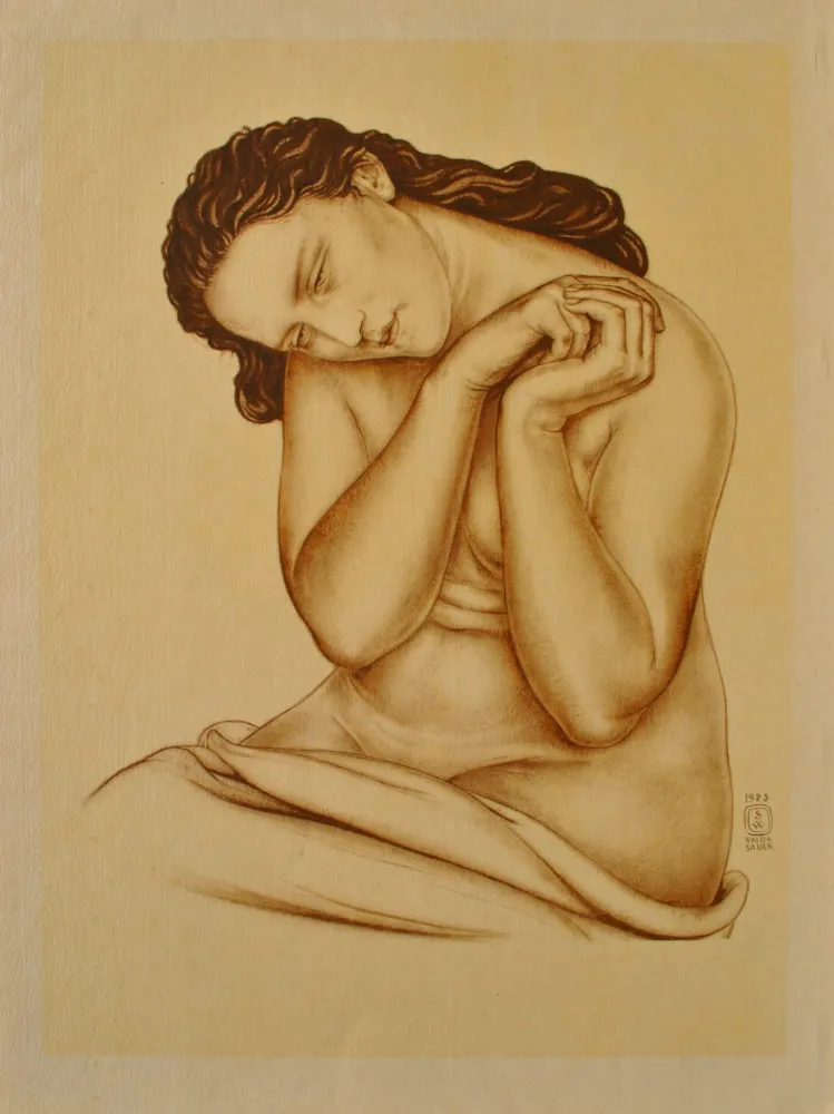 Incisione Sauer - Modèle à la tête penchée