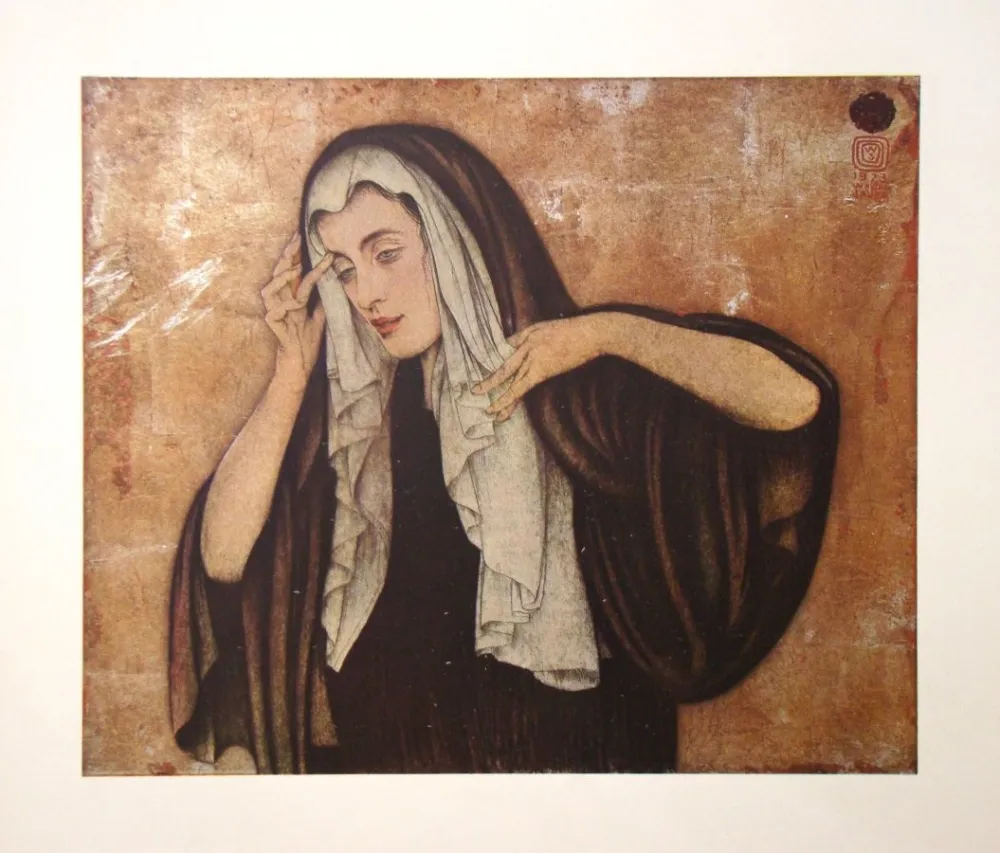 Incisione Sauer - Pleureuse