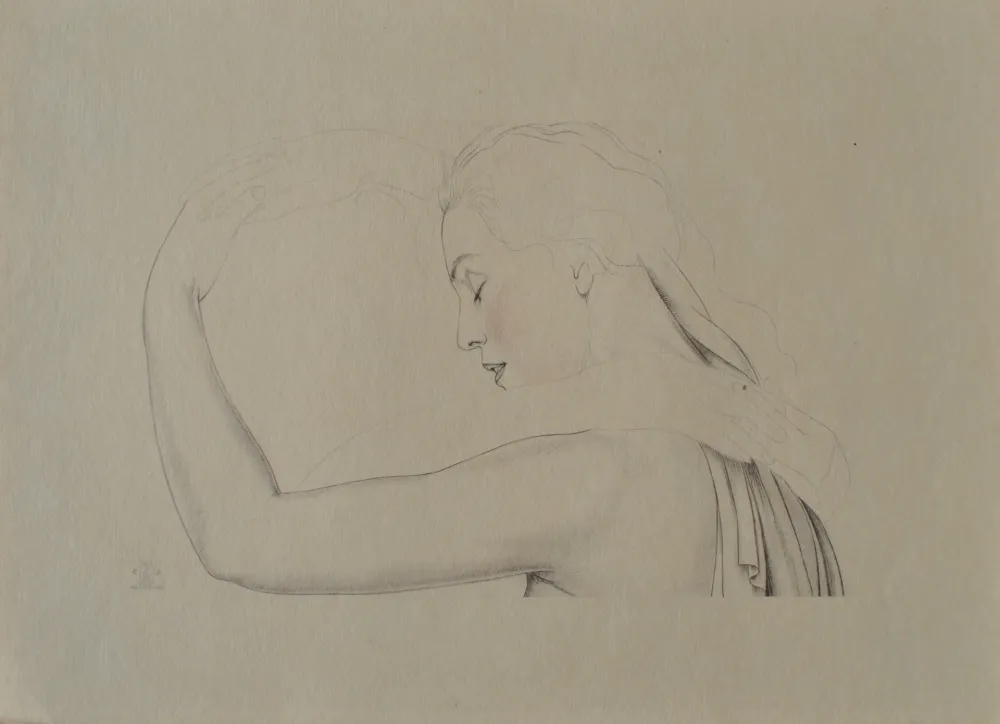 Incisione Sauer - Tendresse