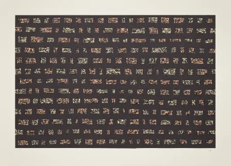 Litografia Saura - Abierta 9