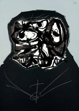 Serigrafia Saura - Aphorismen V