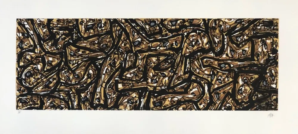 Acquaforte E Acquatinta Saura - Asedio, plancha 3