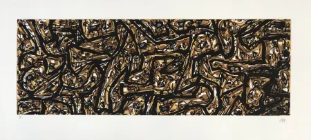 Acquaforte E Acquatinta Saura - Asedio, plancha 3