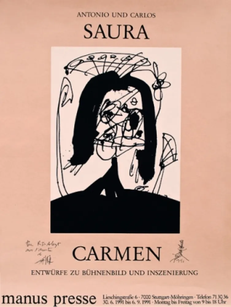 Manifesti Saura - Carmen
