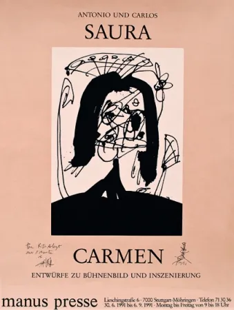 Manifesti Saura - Carmen
