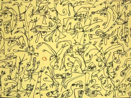 Litografia Saura - Danse Du Soleil