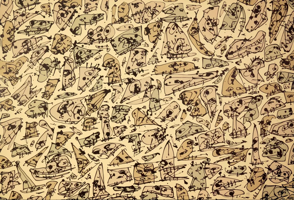 Litografia Saura - DIADA III