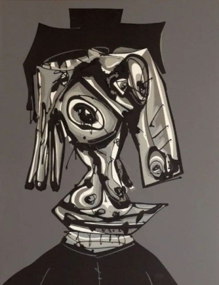 Litografia Saura - Dora Maar III