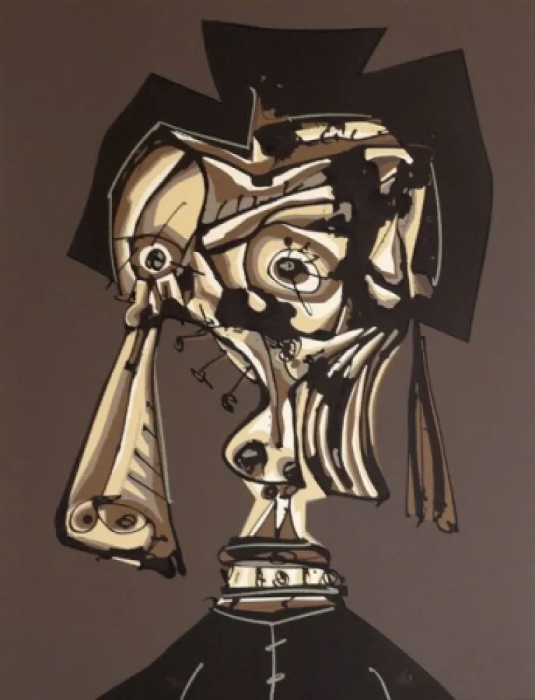 Litografia Saura - Dora Maar IV