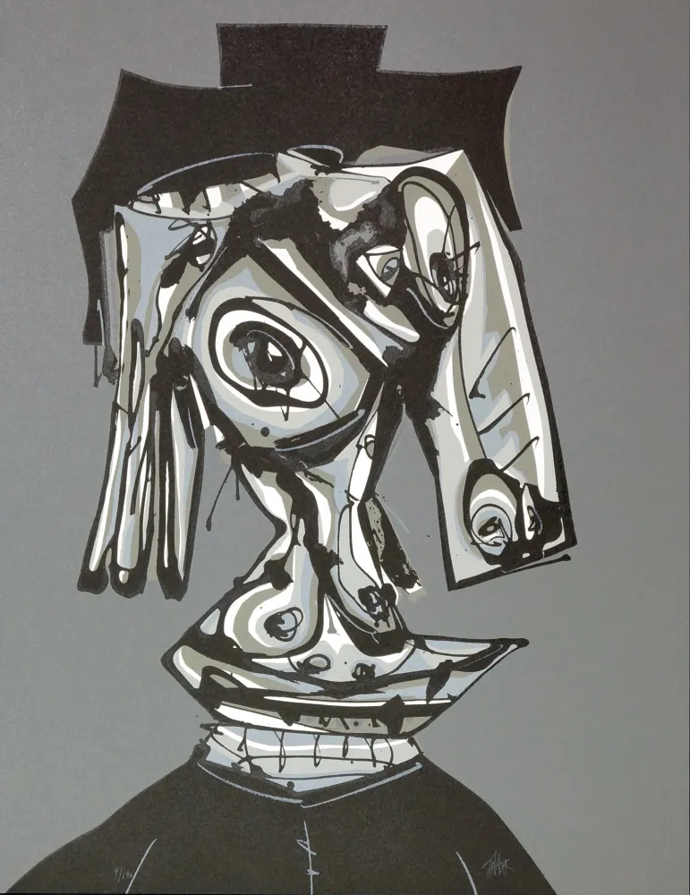 Litografia Saura - Dora Maar visitada III