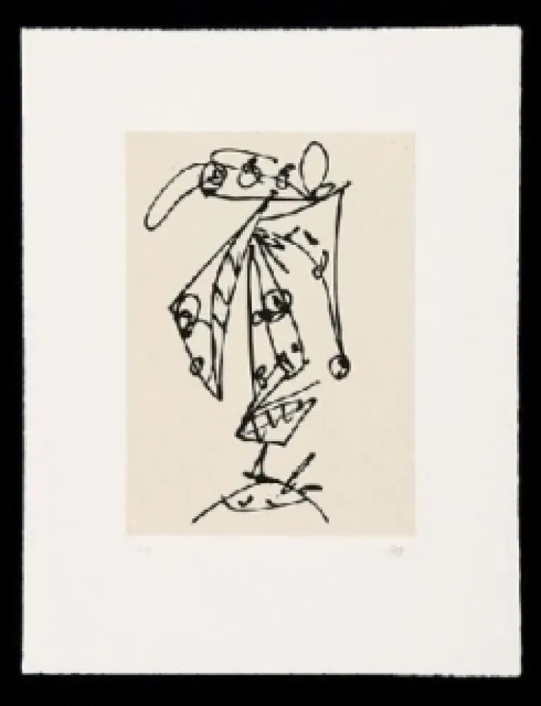 Acquaforte E Acquatinta Saura - Frauen Portrait mit Hut 1