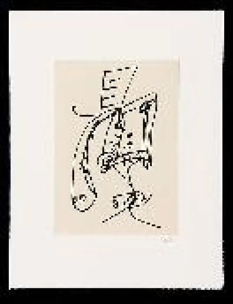 Acquaforte E Acquatinta Saura - Frauen portrait mit Hut 2