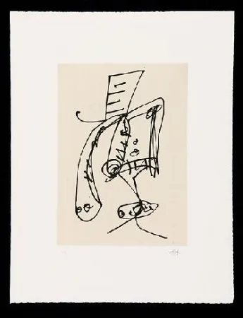 Acquaforte E Acquatinta Saura - FRAUEN PORTRAIT MIT HUT