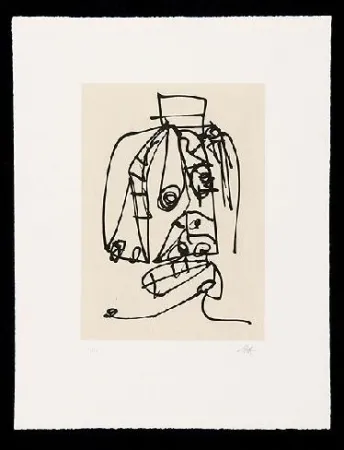 Acquaforte E Acquatinta Saura - Frauen Portrait Mit Hut - 8 etchings