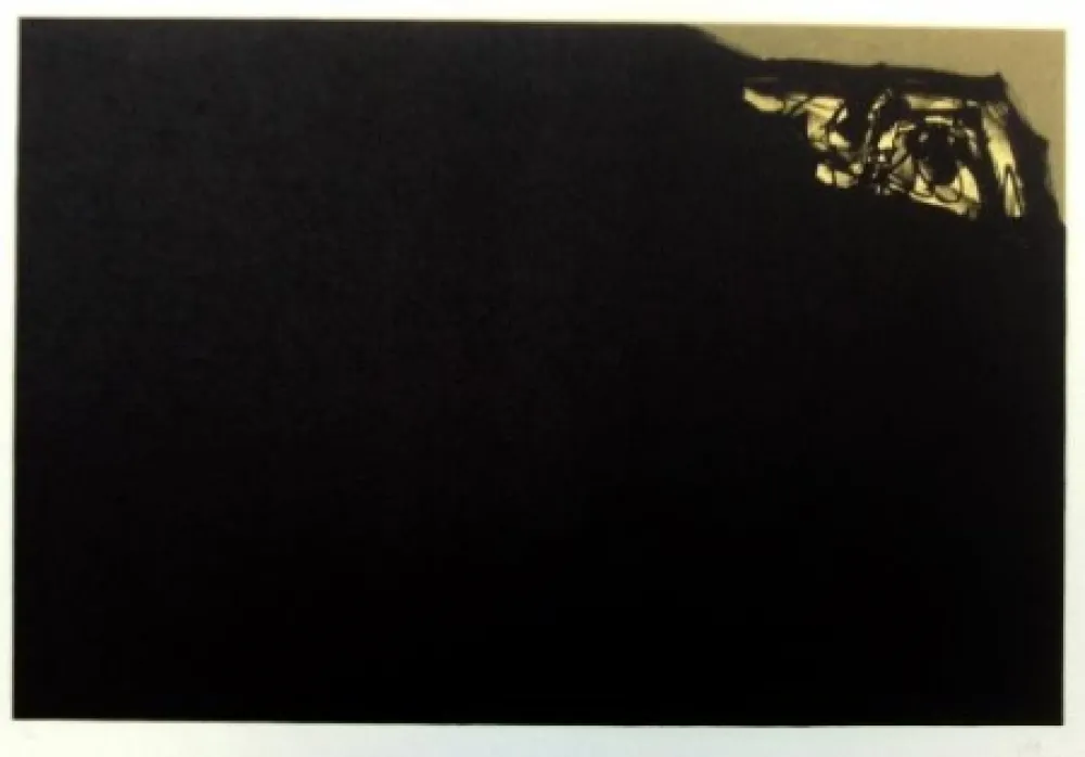 Litografia Saura - Kafka