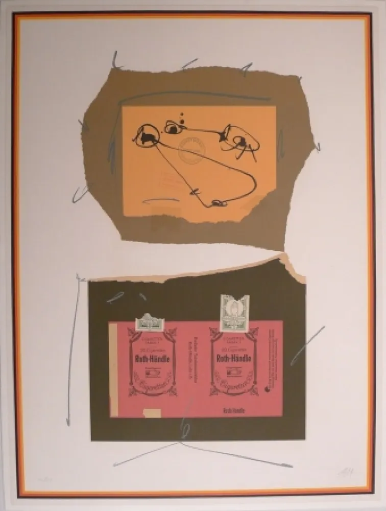 Litografia Saura - Le Jardin des Nations: Gudula