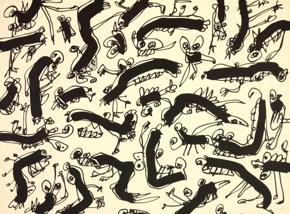 Litografia Saura - L'envie