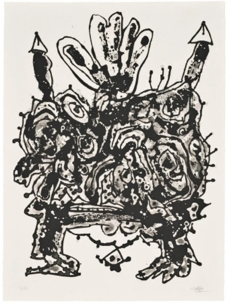 Acquatinta Saura - Novisaurias